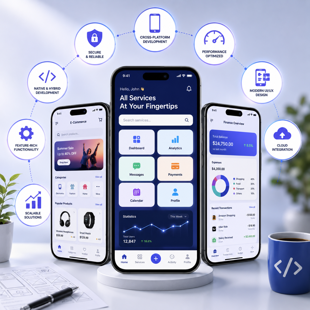 Custom Mobile Applications